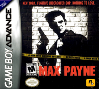 Max Payne Advance PAL GameBoy Advance  box art